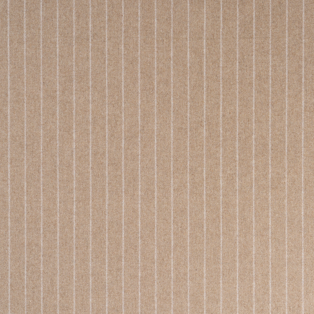 Schumacher Boyd Wool Pinstripe Oat Fabric Sample 85282