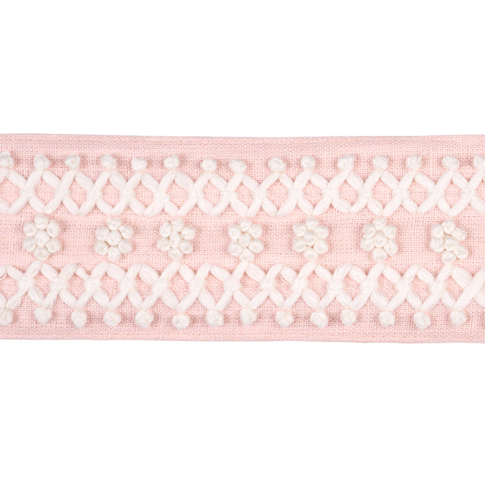 Schumacher Sunnyvale Tape Blush Trim 85300