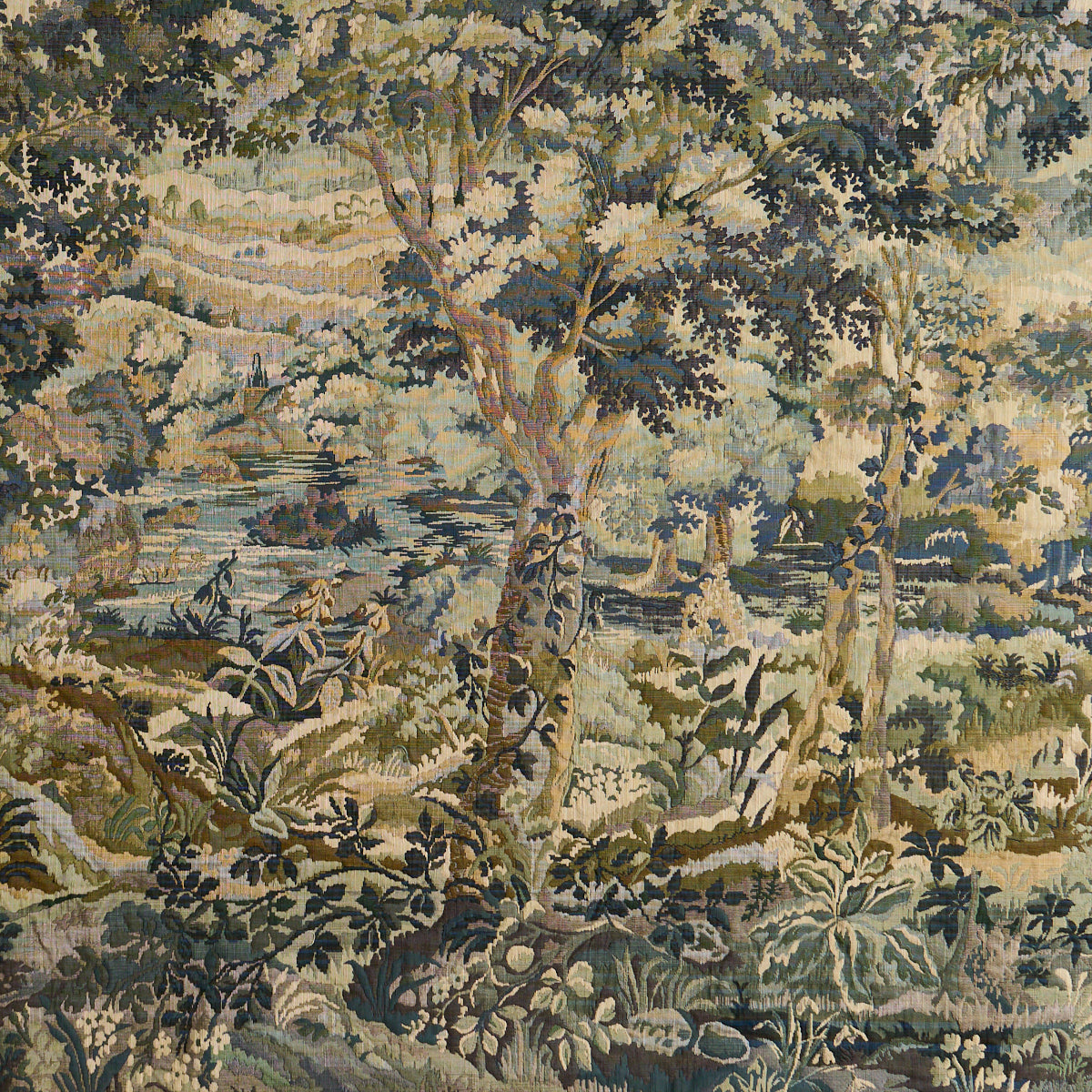 Schumacher Musa Abaca Wallcovering Soft Gold Wallpaper Schumacher 5016873