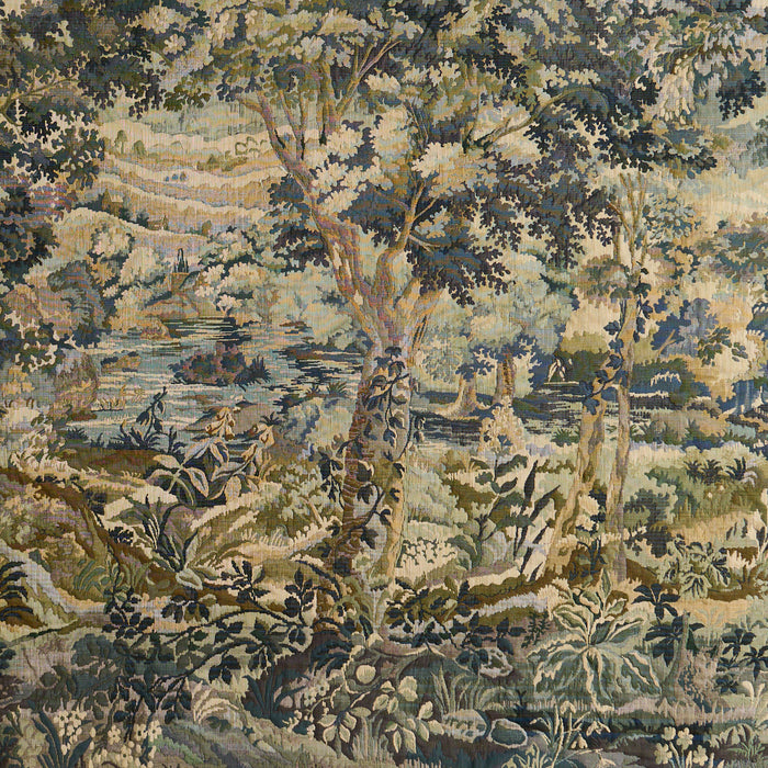 Schumacher Musa Abaca Wallcovering Soft Gold Wallpaper Schumacher 5016873