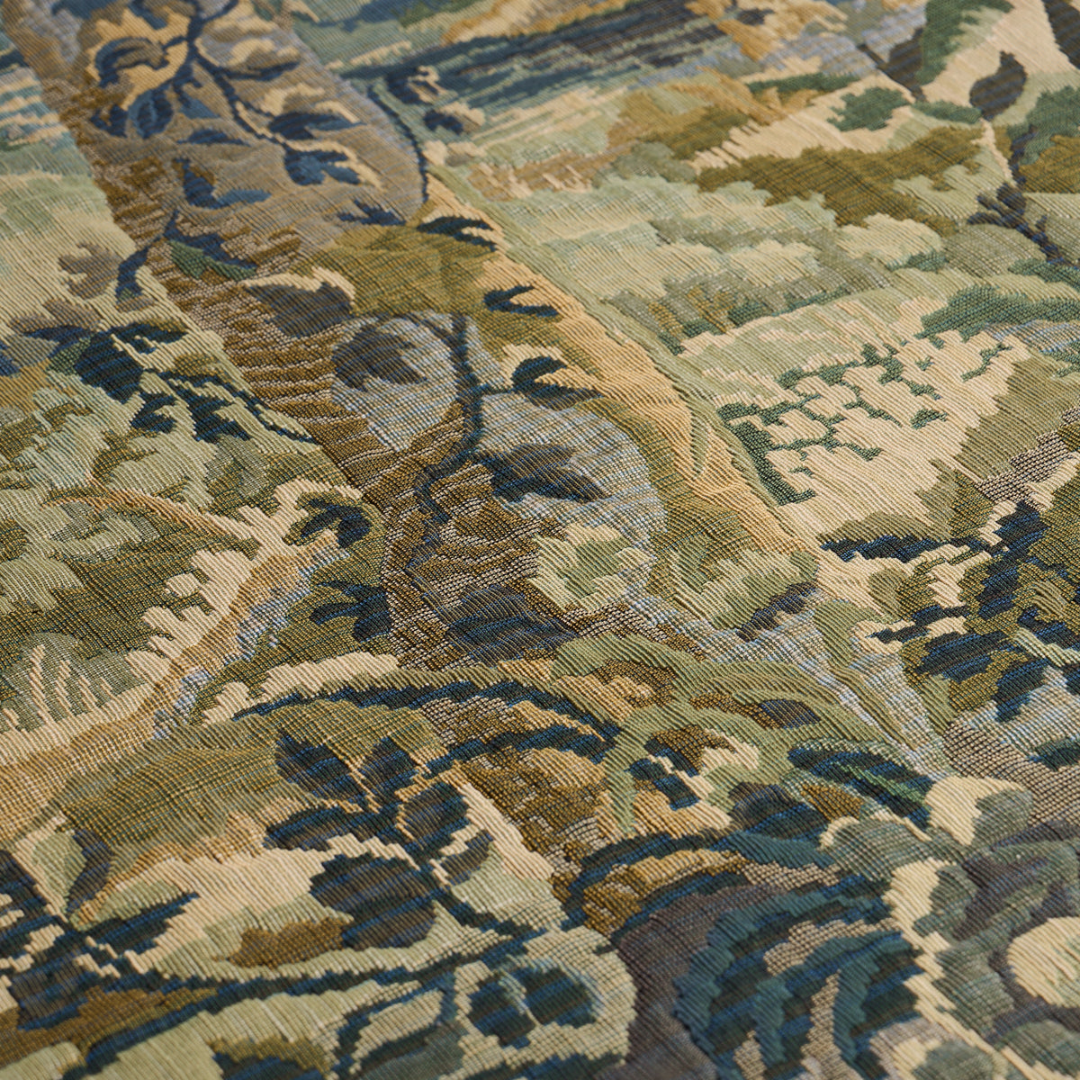 Schumacher Musa Abaca Wallcovering Soft Gold Wallpaper Schumacher 5016873