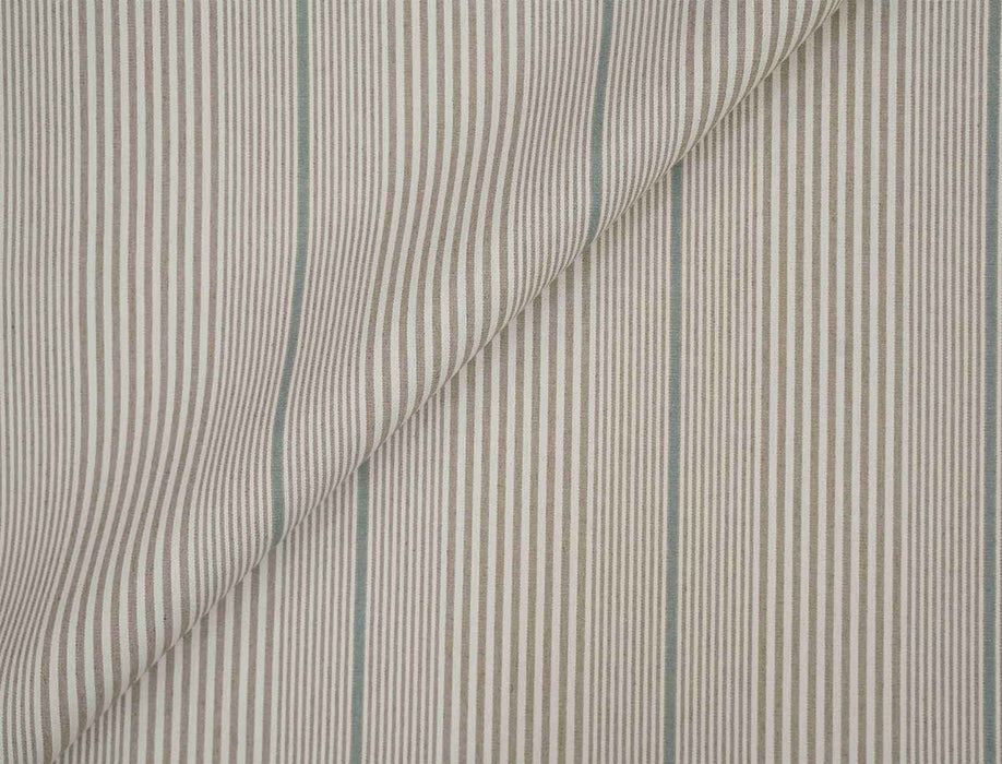 No.9 Thompson Cabin Stripe Stone Fabric N9012340001