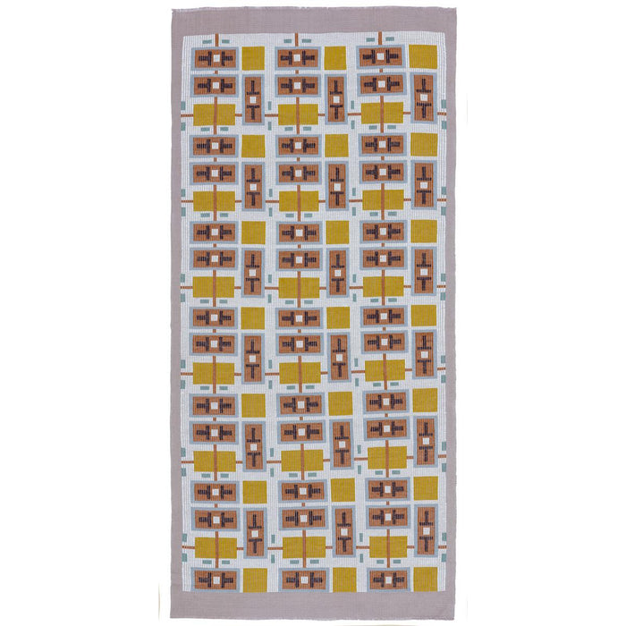 Schumacher Ocular Hand Woven Brocade Mellow Fabric Schumacher 85481
