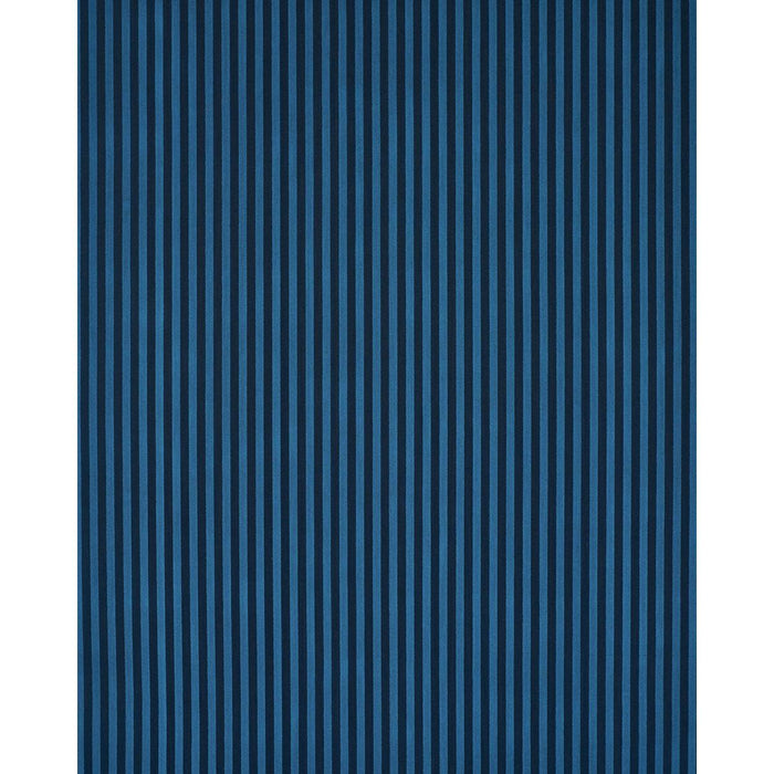 Schumacher Pipe Illusion Bleu Fabric 85511