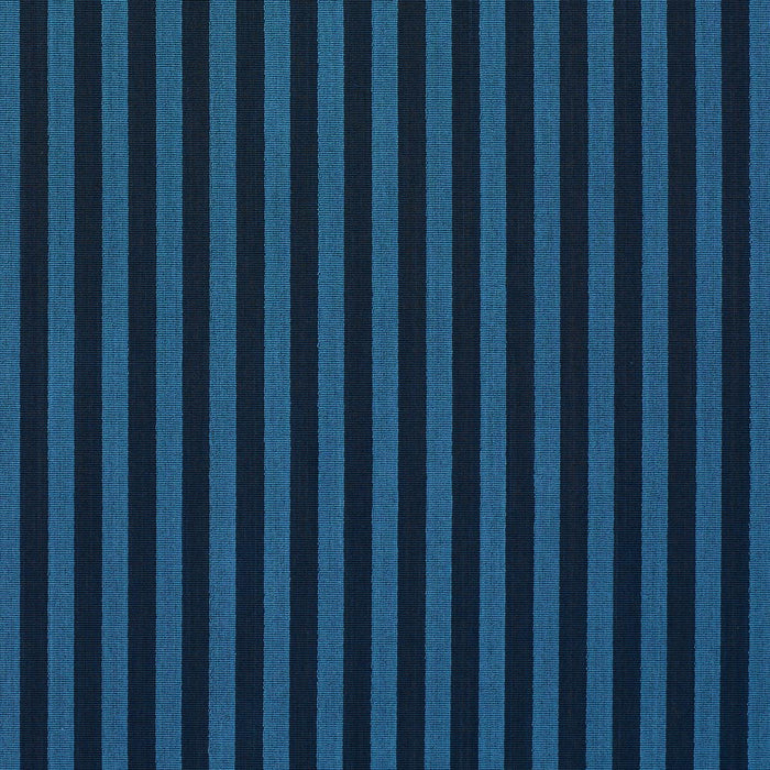 Schumacher Pipe Illusion Bleu Fabric 85511