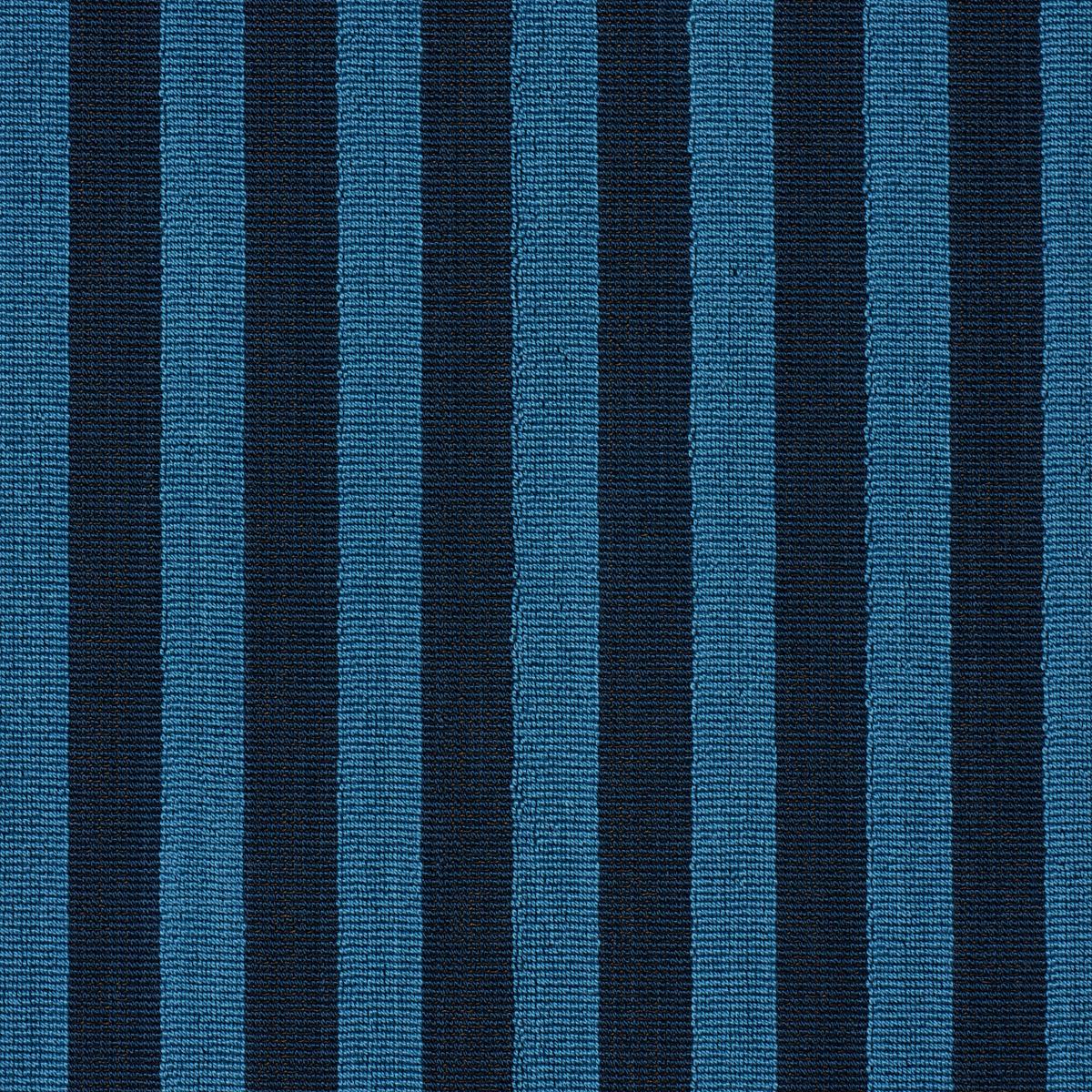 Schumacher Pipe Illusion Bleu Fabric 85511