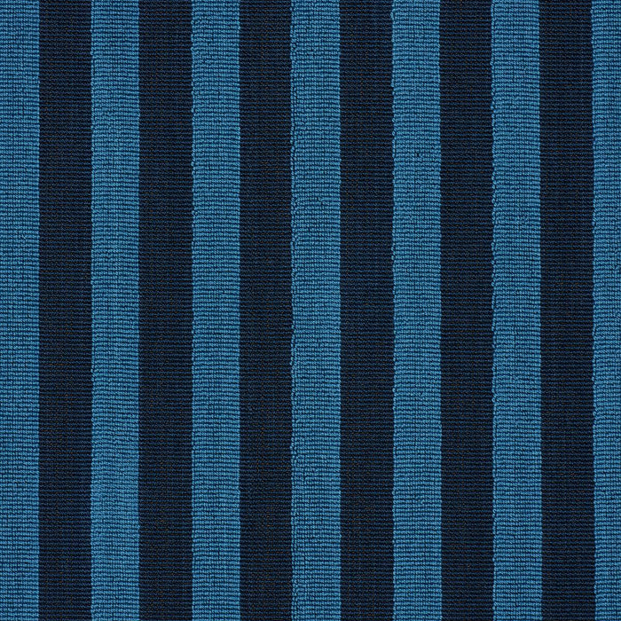 Schumacher Pipe Illusion Bleu Fabric 85511