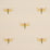 Schumacher Dragonflies Ochre Fabric Sample 85530