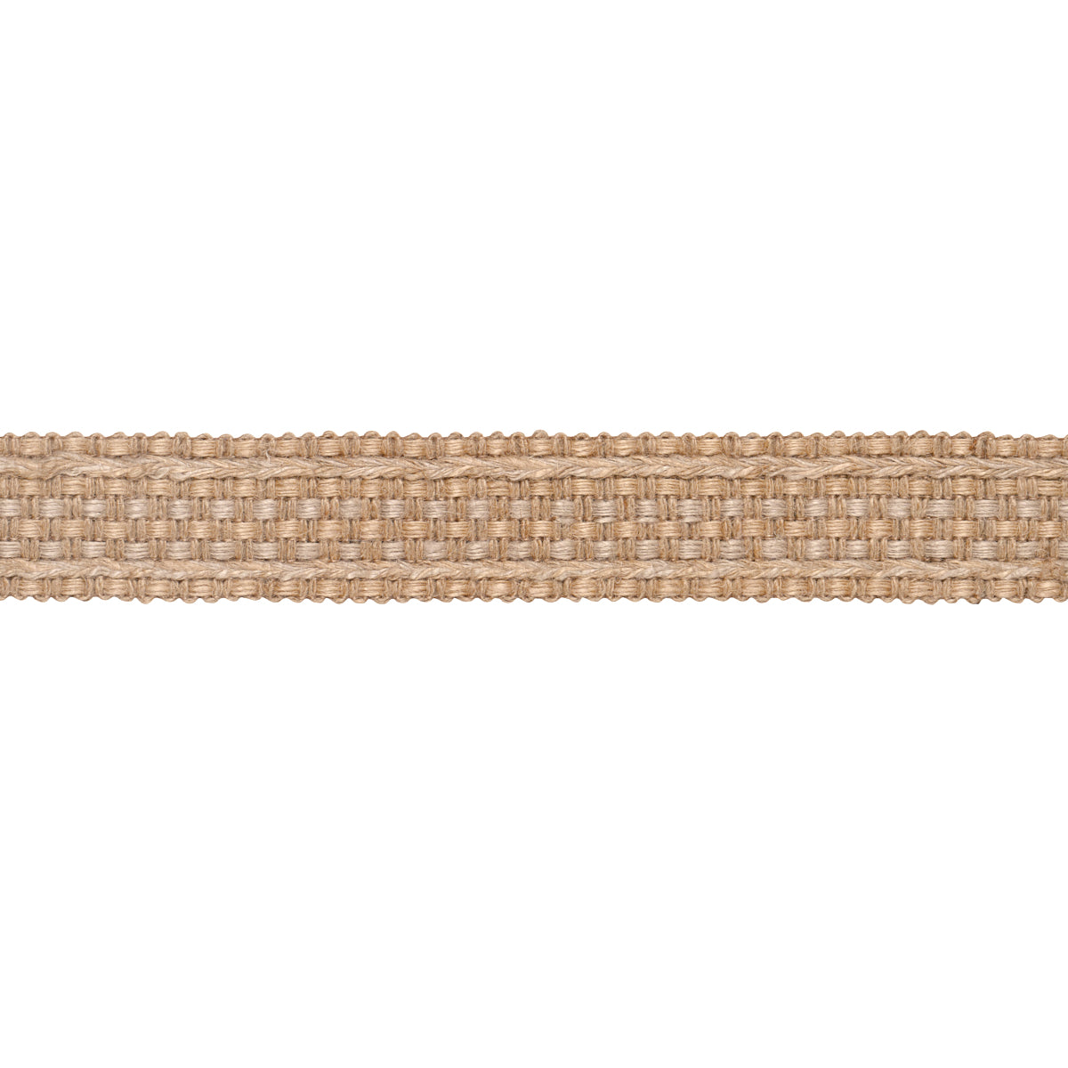 Schumacher Country Braid Flax Trim Sample 85544