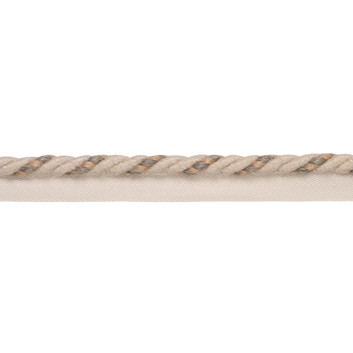 Schumacher Country Cord Neutral Trim Sample 85554