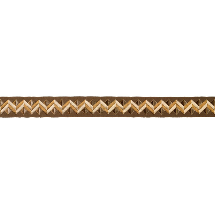 Schumacher Zigzag Moderne Tape Tiger'S Eye Trim 85581