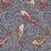 Schumacher Koi Fish Indigo Fabric 85591