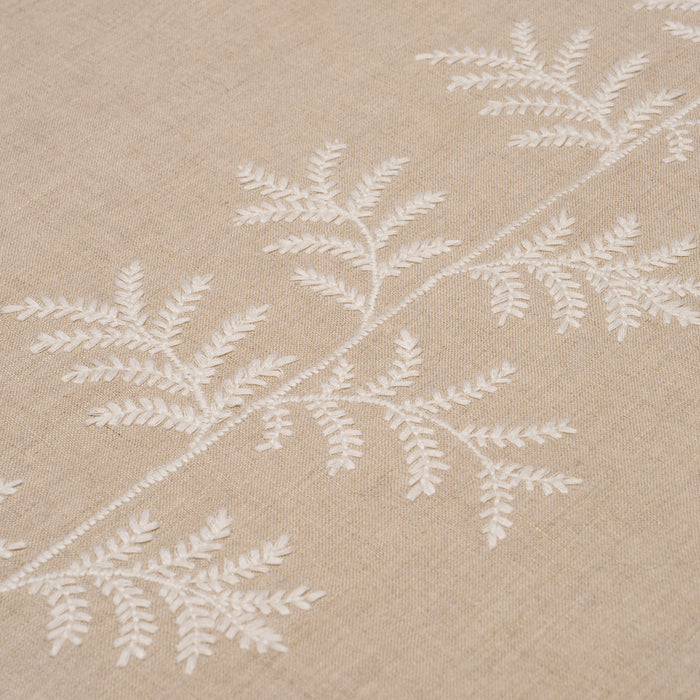 Schumacher Arya Stripe Hand Block Trim Gold Trim Sample 85431