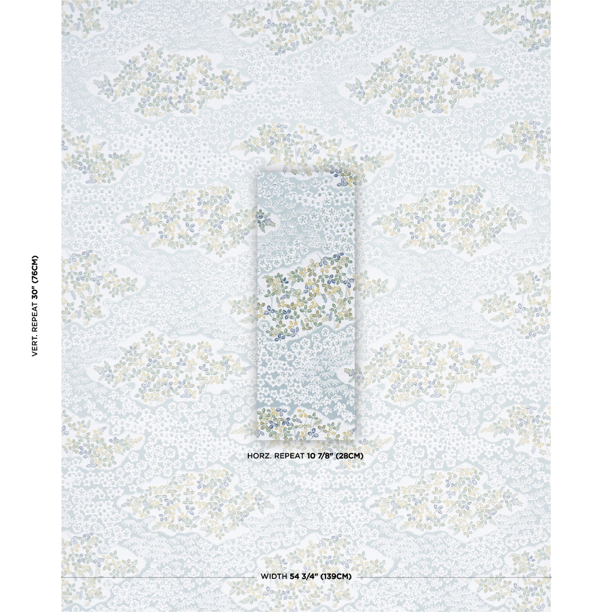 Schumacher Lottie Tape Leaf Trim Sample 85651