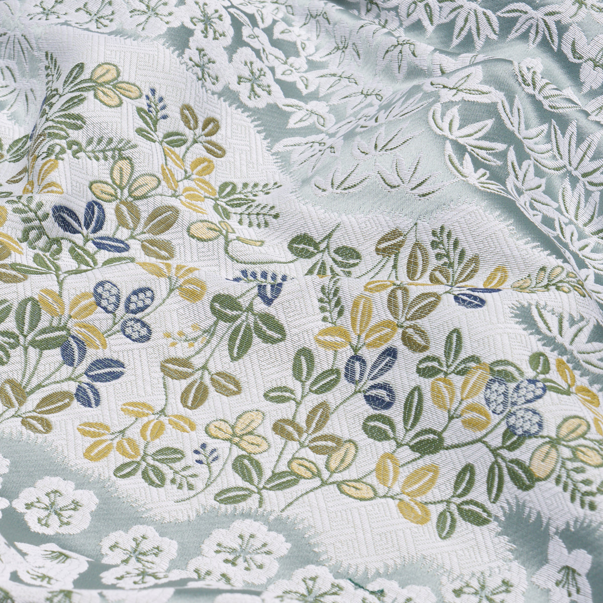 Schumacher Lottie Tape Leaf Trim Sample 85651