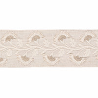 Schumacher Lottie Tape Dove Trim 85652