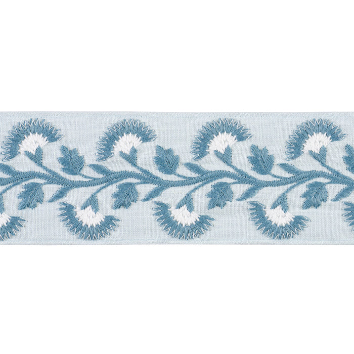 Schumacher Lottie Tape Aqua Trim Schumacher 85653