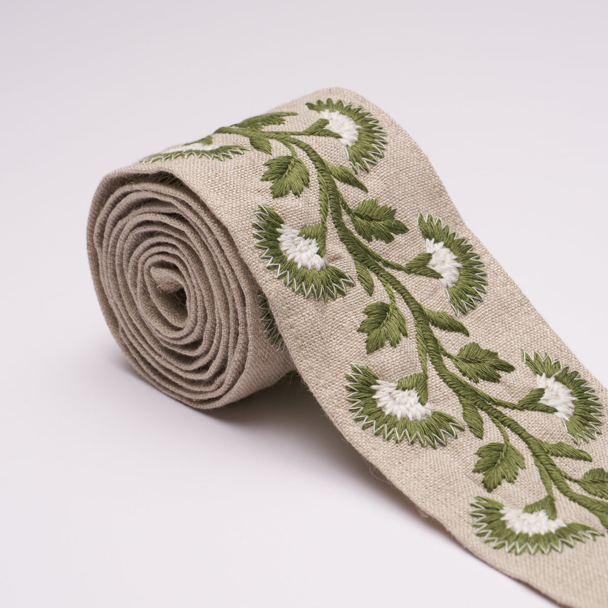 Schumacher Miriam Trim Moss Trim Sample 85664