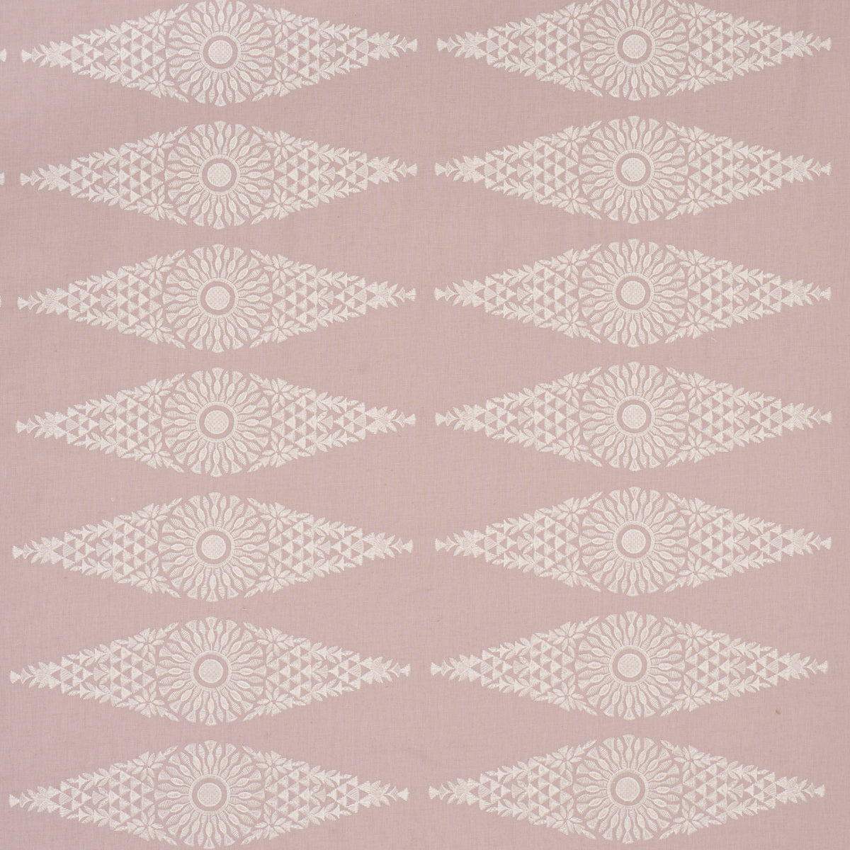 Schumacher Tasmin Embroidery French Lilac Fabric Sample 85670