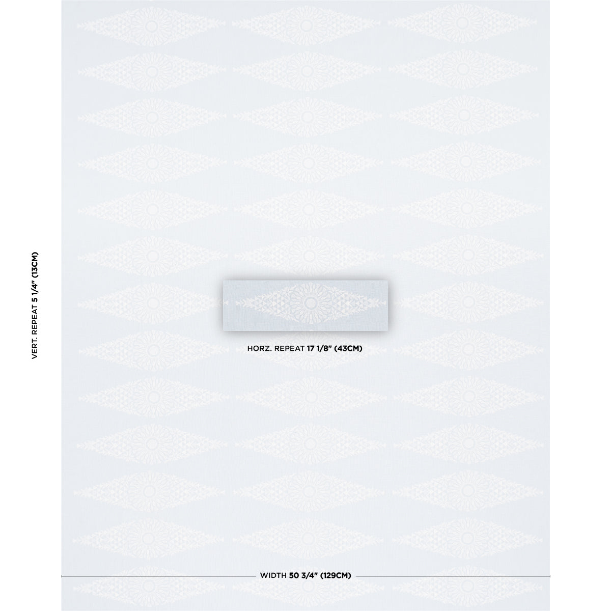 Schumacher Country Braid Denim Trim Sample 85542