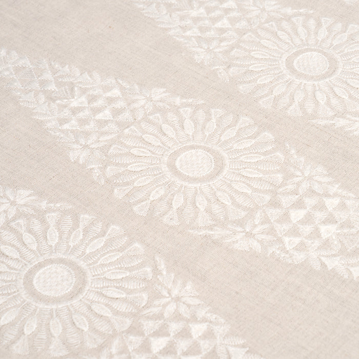 Schumacher Rosalind Tassel Trim Ivory Trim Sample 85680