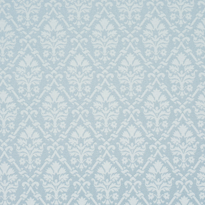 Schumacher Grant Damask Robin'S Egg Fabric 85722