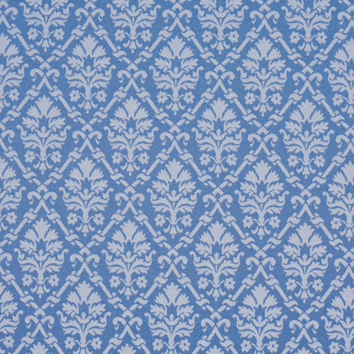 Schumacher Grant Damask Cobalt Fabric 85724