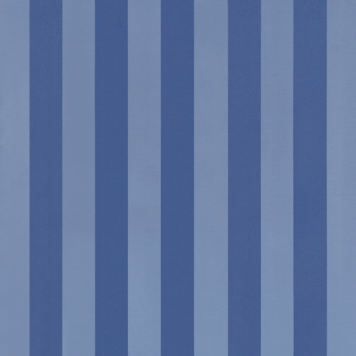 Schumacher Roosevelt Awning Stripe Cobalt Fabric 85741