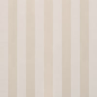 Schumacher Roosevelt Awning Stripe Ivory Fabric 85742