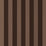 Schumacher Roosevelt Awning Stripe Brown Fabric 85743