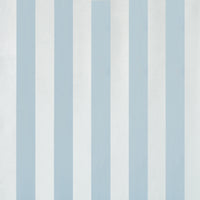 Schumacher Roosevelt Awning Stripe Robin'S Egg Fabric 85744
