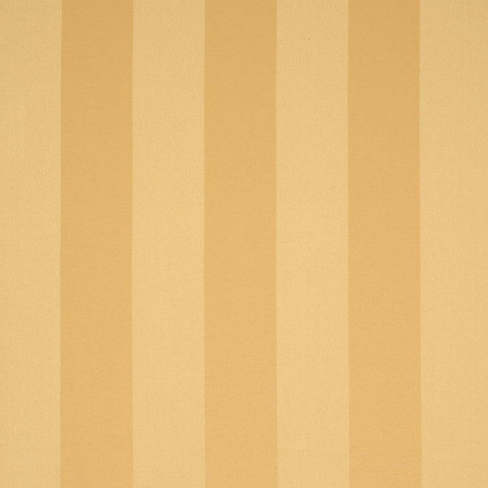 Schumacher Roosevelt Awning Stripe Gold Fabric 85745