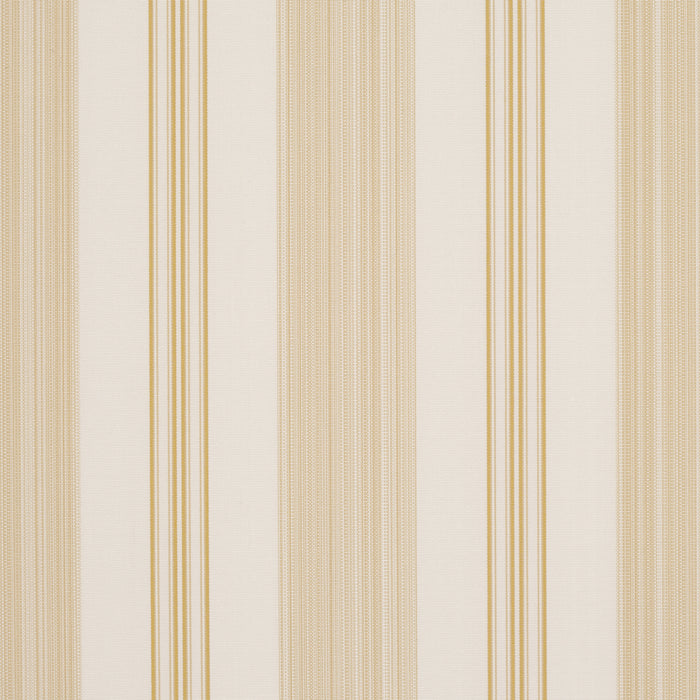 Schumacher Jefferson Tented Stripe Yellow Fabric 85754