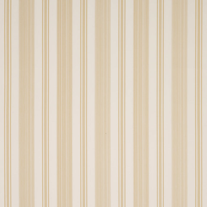 Schumacher Jefferson Tented Stripe Yellow Fabric Sample 85754