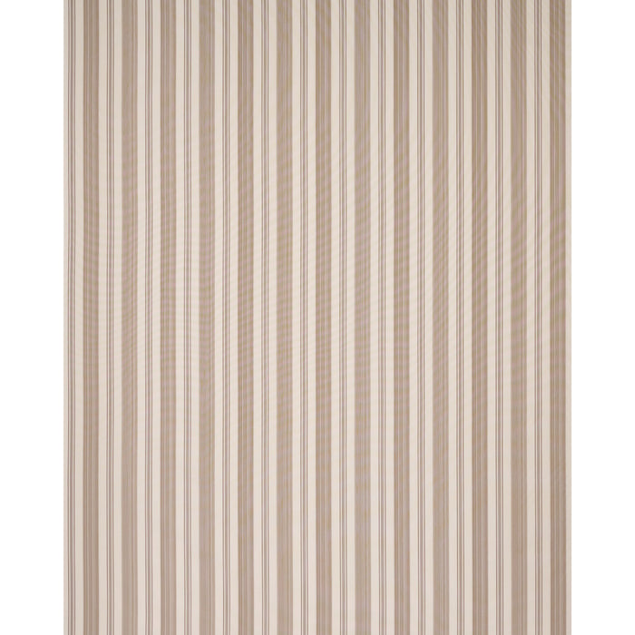 Schumacher Jefferson Tented Stripe Brown Fabric 85755