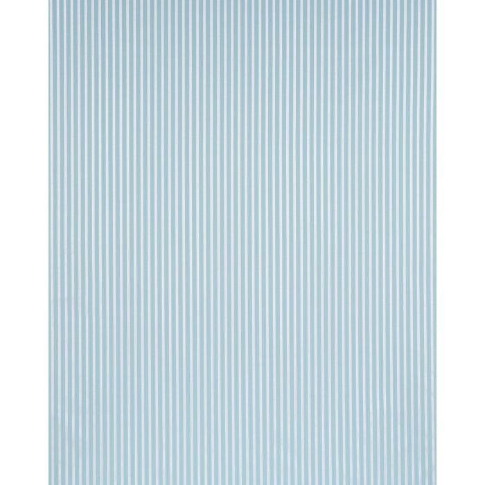 Schumacher Lincoln Small Stripe Robin'S Egg Fabric Sample 85763