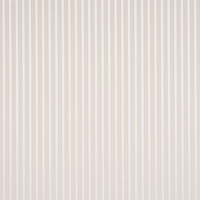 Schumacher Lincoln Small Stripe Ivory Fabric Sample 85764