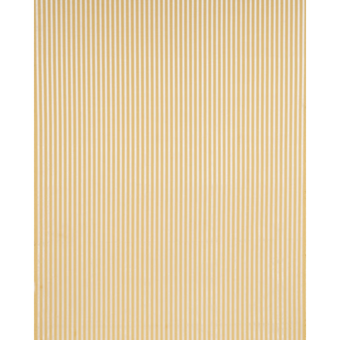 Schumacher Lincoln Small Stripe Yellow Fabric 85765