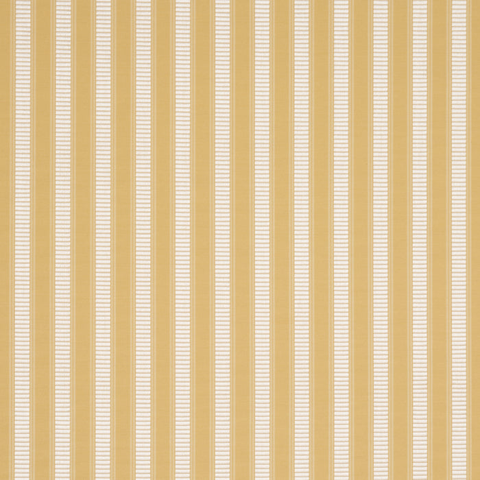 Schumacher Lincoln Small Stripe Yellow Fabric 85765