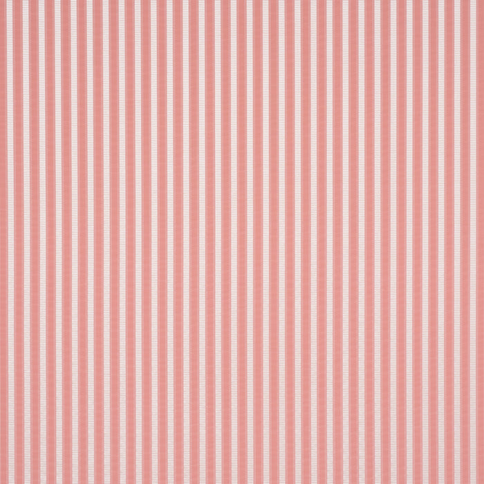 Schumacher Lincoln Small Stripe Pink Fabric 85766