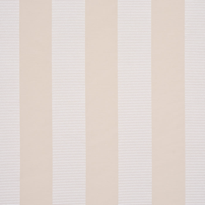 Schumacher Madison Wide Stripe Ivory Fabric Sample 85771