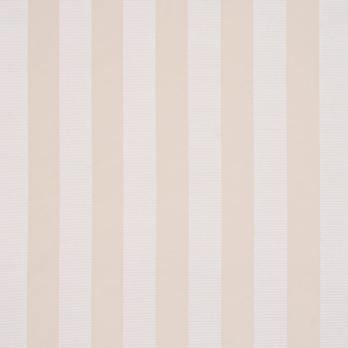 Schumacher Madison Wide Stripe Ivory Fabric 85771
