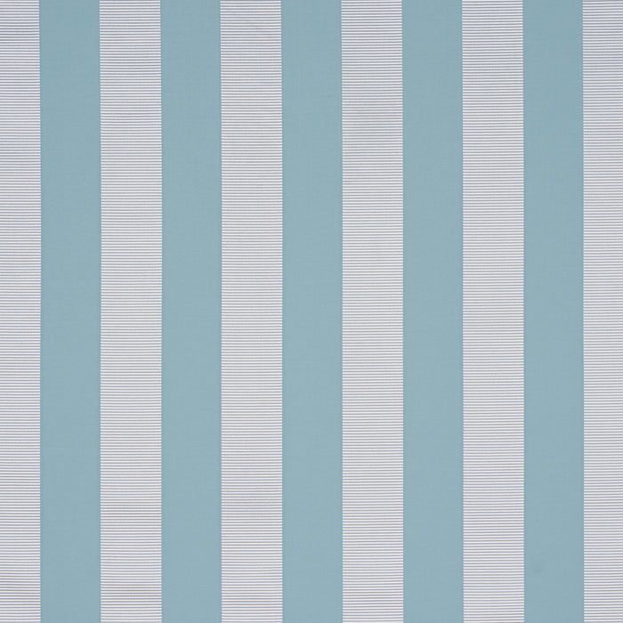 Schumacher Madison Wide Stripe Robin'S Egg Fabric 85772
