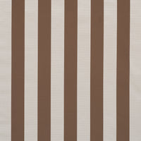 Schumacher Madison Wide Stripe Brown Fabric 85773