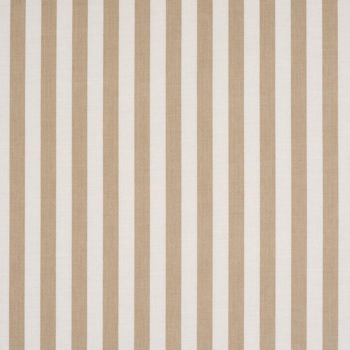Schumacher Hanson Indoor/Outdoor Stripe Sand Fabric Sample 85800