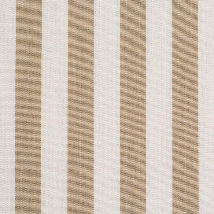 Schumacher Hanson Indoor/Outdoor Stripe Sand Fabric Sample 85800