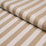 Schumacher Hanson Indoor/Outdoor Stripe Sand Fabric Sample 85800