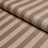 Schumacher Hanson Indoor/Outdoor Stripe Flax Fabric 85801