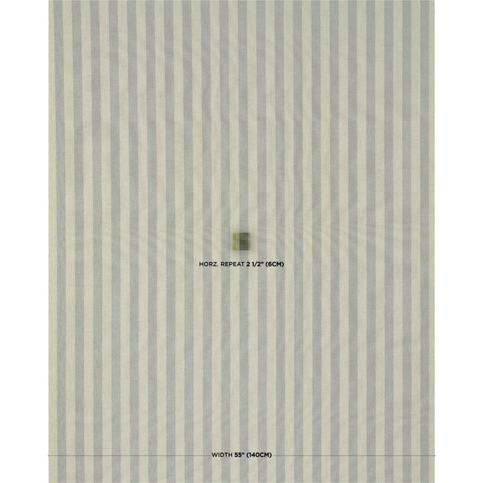 Schumacher Hanson Indoor/Outdoor Stripe Green Fabric 85805