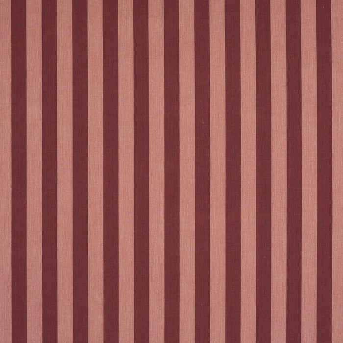 Schumacher Hanson Indoor/Outdoor Stripe Raspberry Fabric 85807